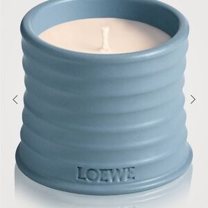 Loewe Blue Ribbed Candle Cypressballs